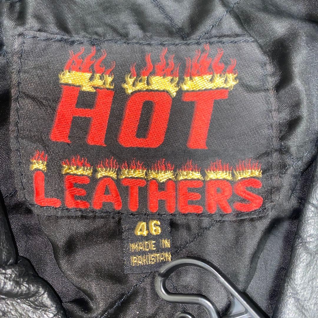 本革 Hot leathers レザー クラシック ダブルライダース XXL
