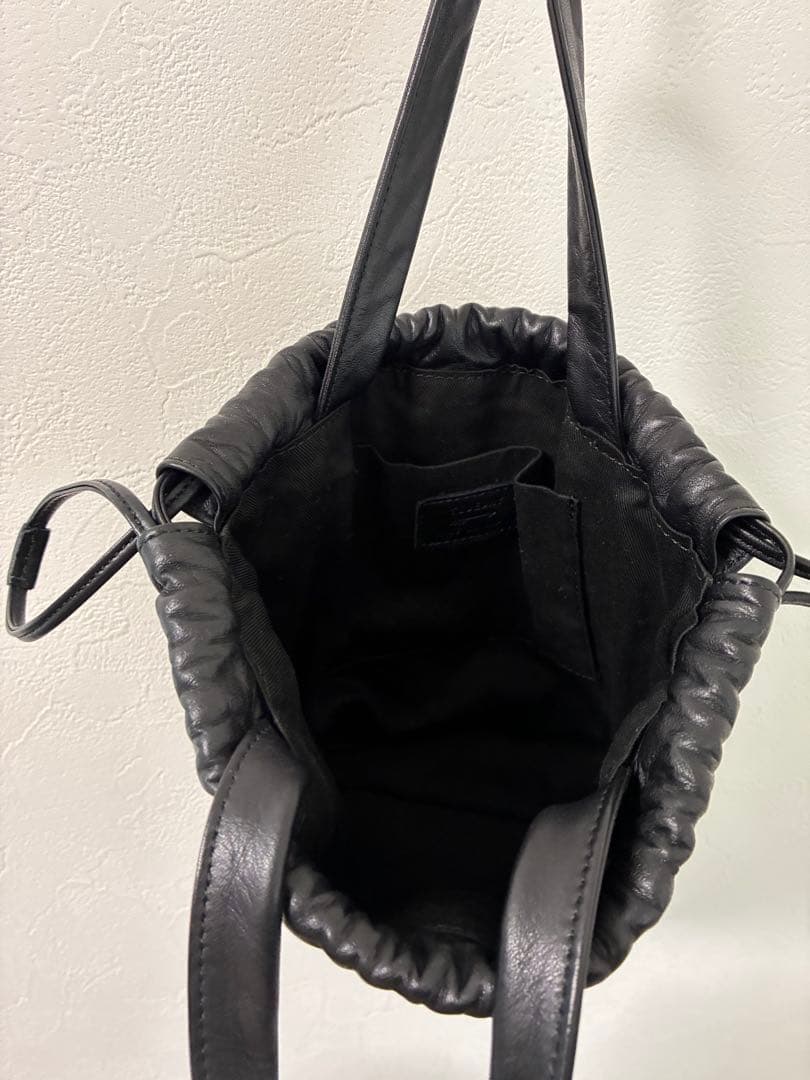 tideway 巾着バッグ MASSU KINCHAKU TOTE ブラック