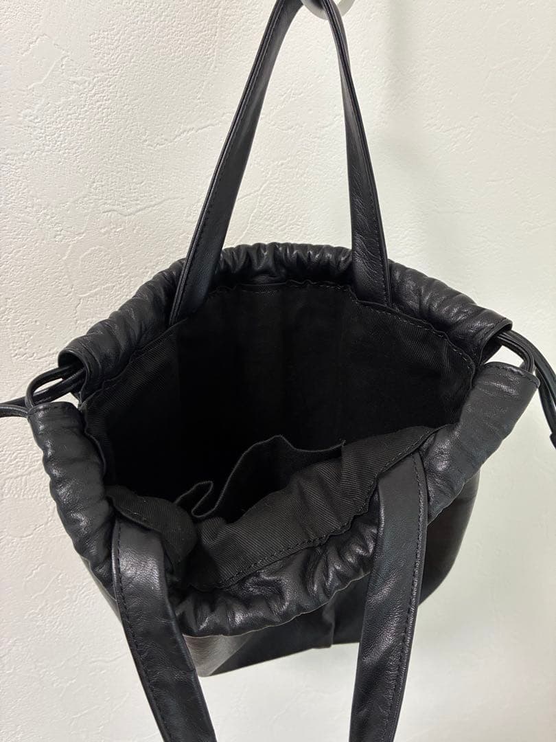 tideway 巾着バッグ MASSU KINCHAKU TOTE ブラック