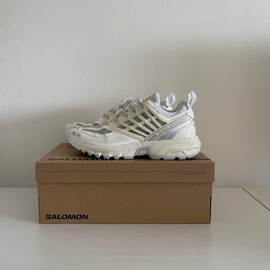 salomon acs pro 27cm サロモン プロ 白 ホワイト 8.5