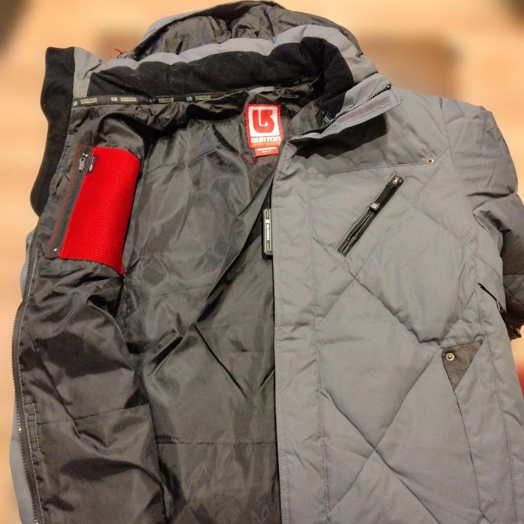 Burton グレー キルティングジャケット