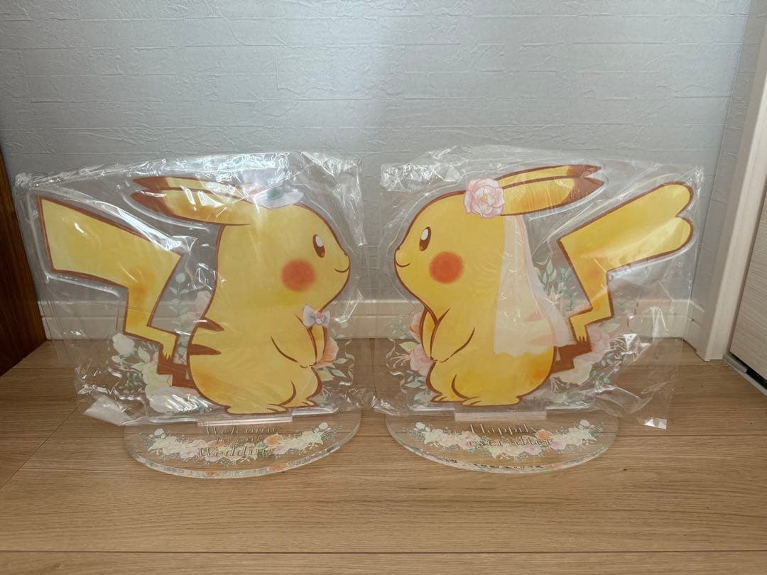 ピカチュウウエディング　アクリルスタンド