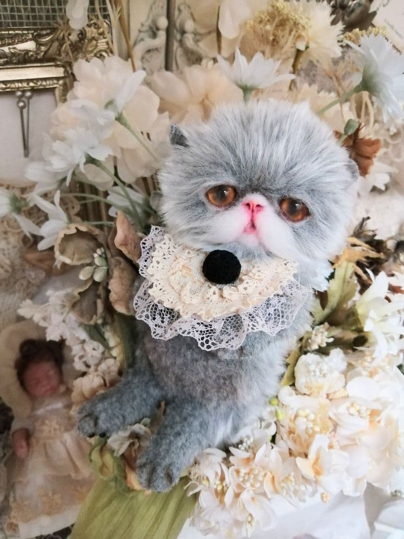 eriちゃん❤️オーダー❤️エキゾチック子猫ちゃん♡アートドール♡ぬいぐるみ♡