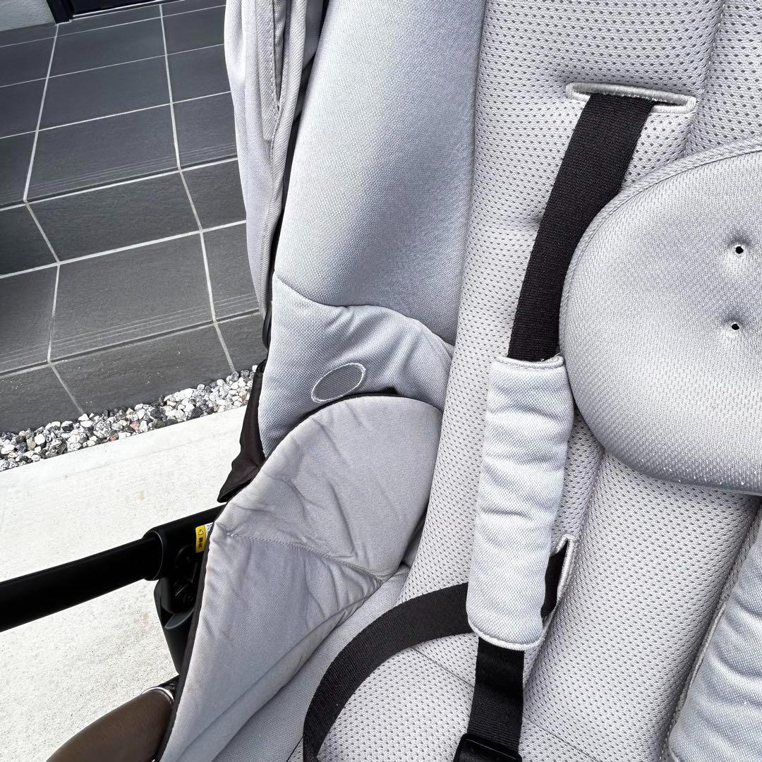 【説明書あり】アップリカ ルーチェ ベビーカー A型 グレー