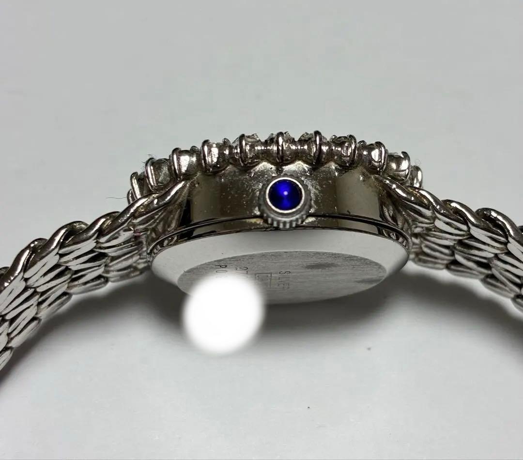 【週末値下】ウォルサム 1Pダイヤ　シルバー925 ヴィンテージ　ブラック