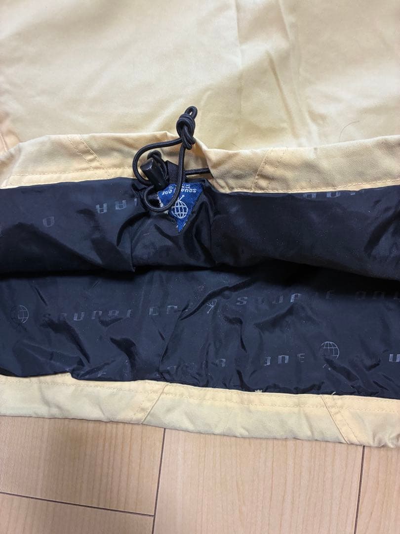 SQUARE ONE TORAYVELT ジャケット XS クリーム色 上下