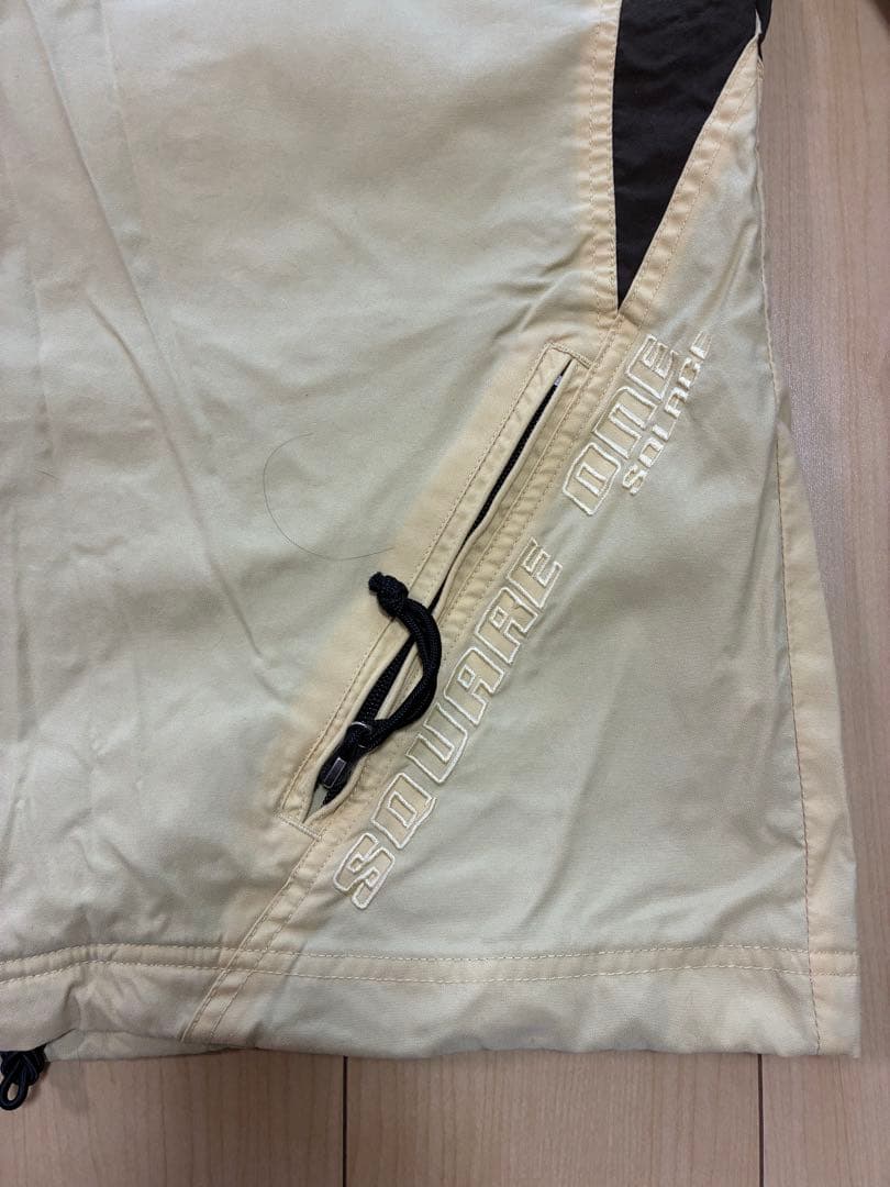 SQUARE ONE TORAYVELT ジャケット XS クリーム色 上下