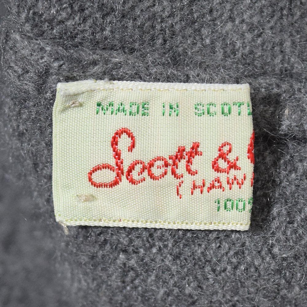 スコットランド製 Scott&Charters カシミヤ ニット COMOLI