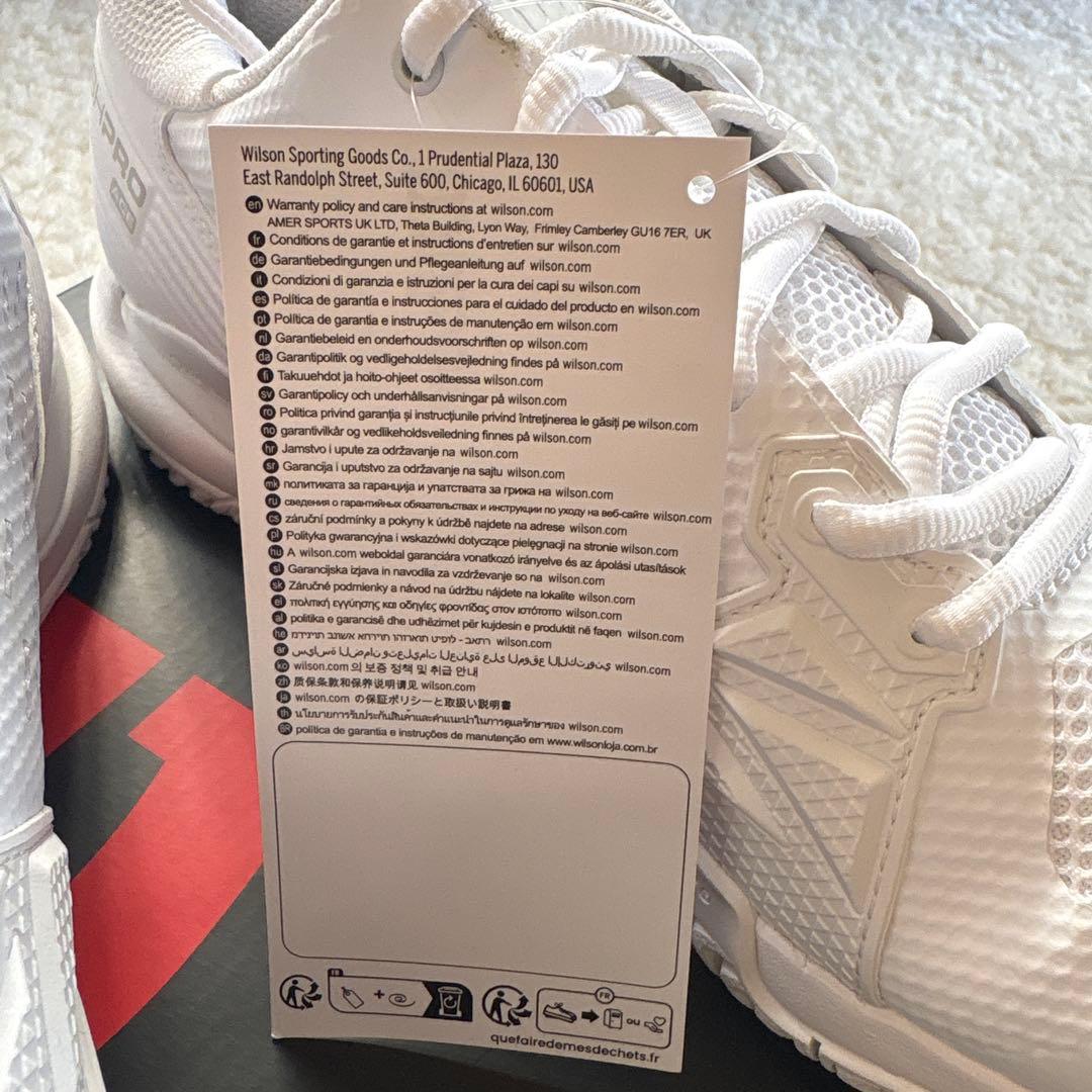 【新品】ウイルソン　RUSH PRO ACE 27cm テニスシューズ メンズ