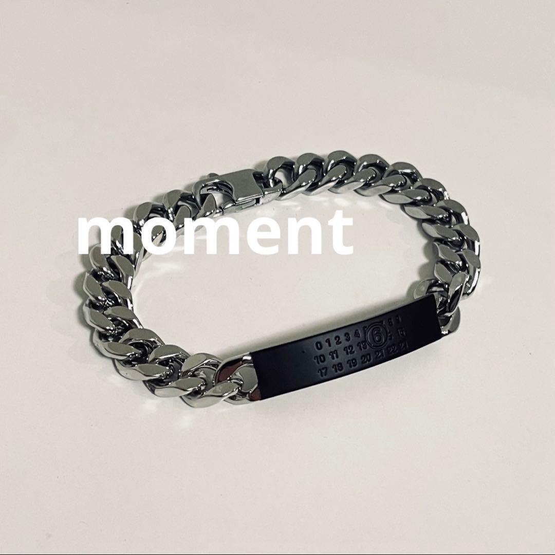 D*i様 MM6 Silver Chain Bracelet (Silver&B