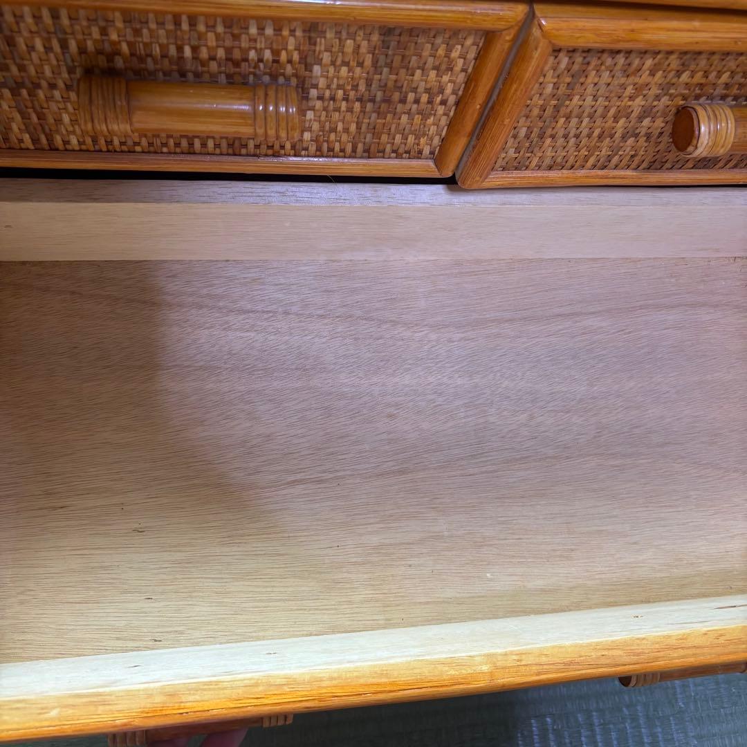 人気 ラタン 4段 チェスト ラタンチェスト 籐チェスト 籐タンス