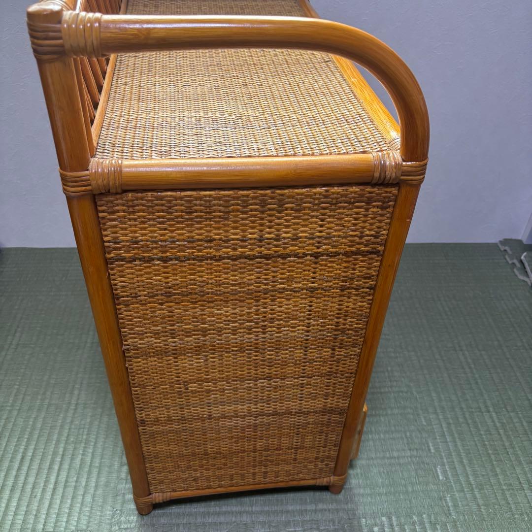 人気 ラタン 4段 チェスト ラタンチェスト 籐チェスト 籐タンス