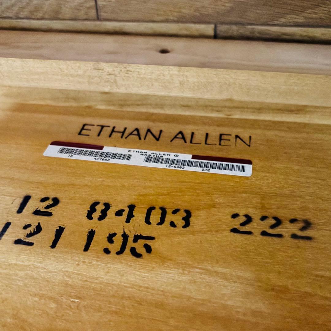 【希少品】Ethan Allen ローテーブル 2段　アメリカ製　送料込み