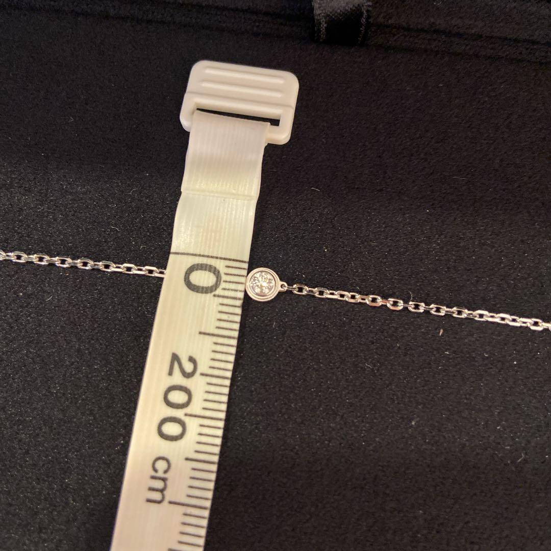 カルティエ ブレスレット ダムール SM ホワイトゴールド