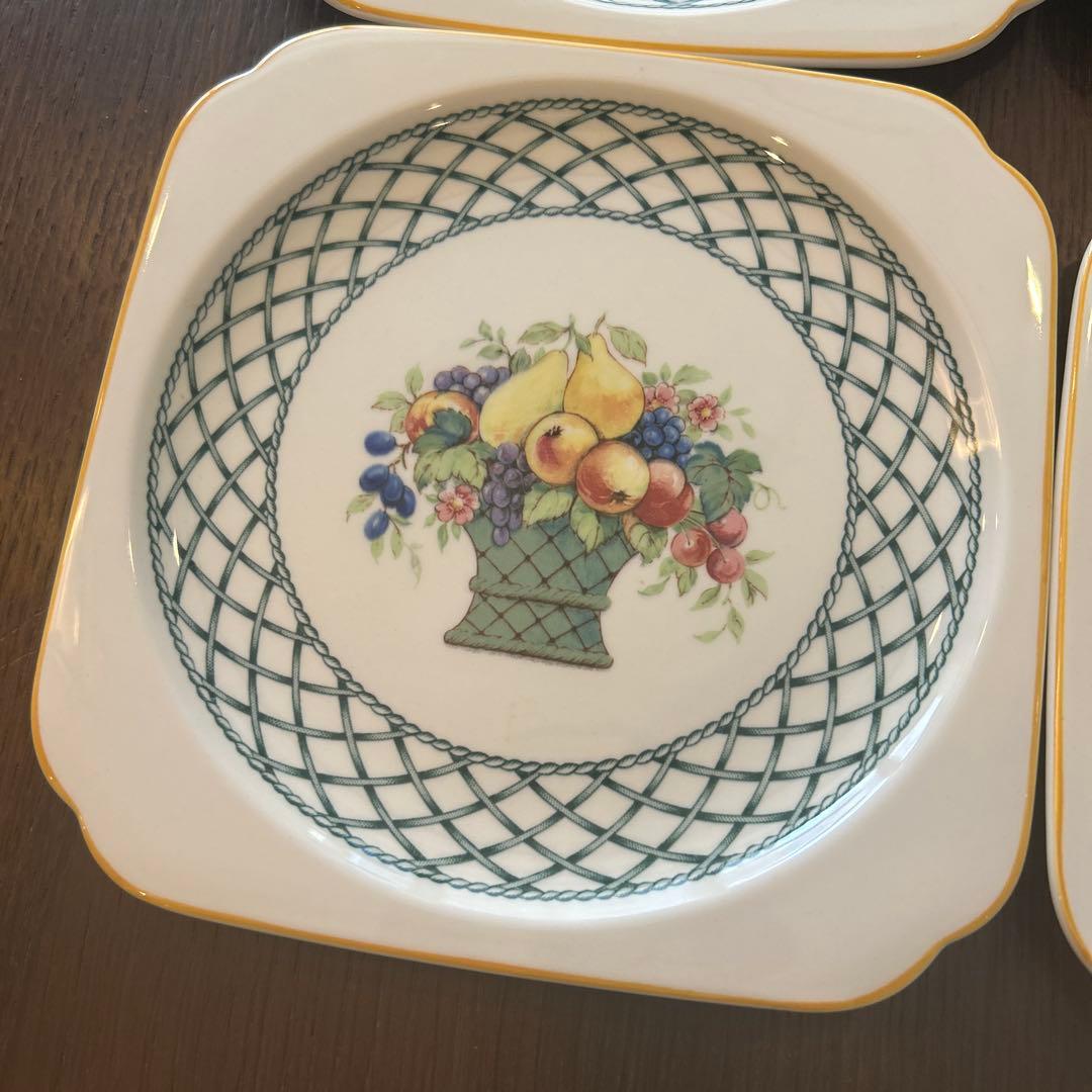 Villeroy & Boch フルーツバスケット プレート 5枚セット