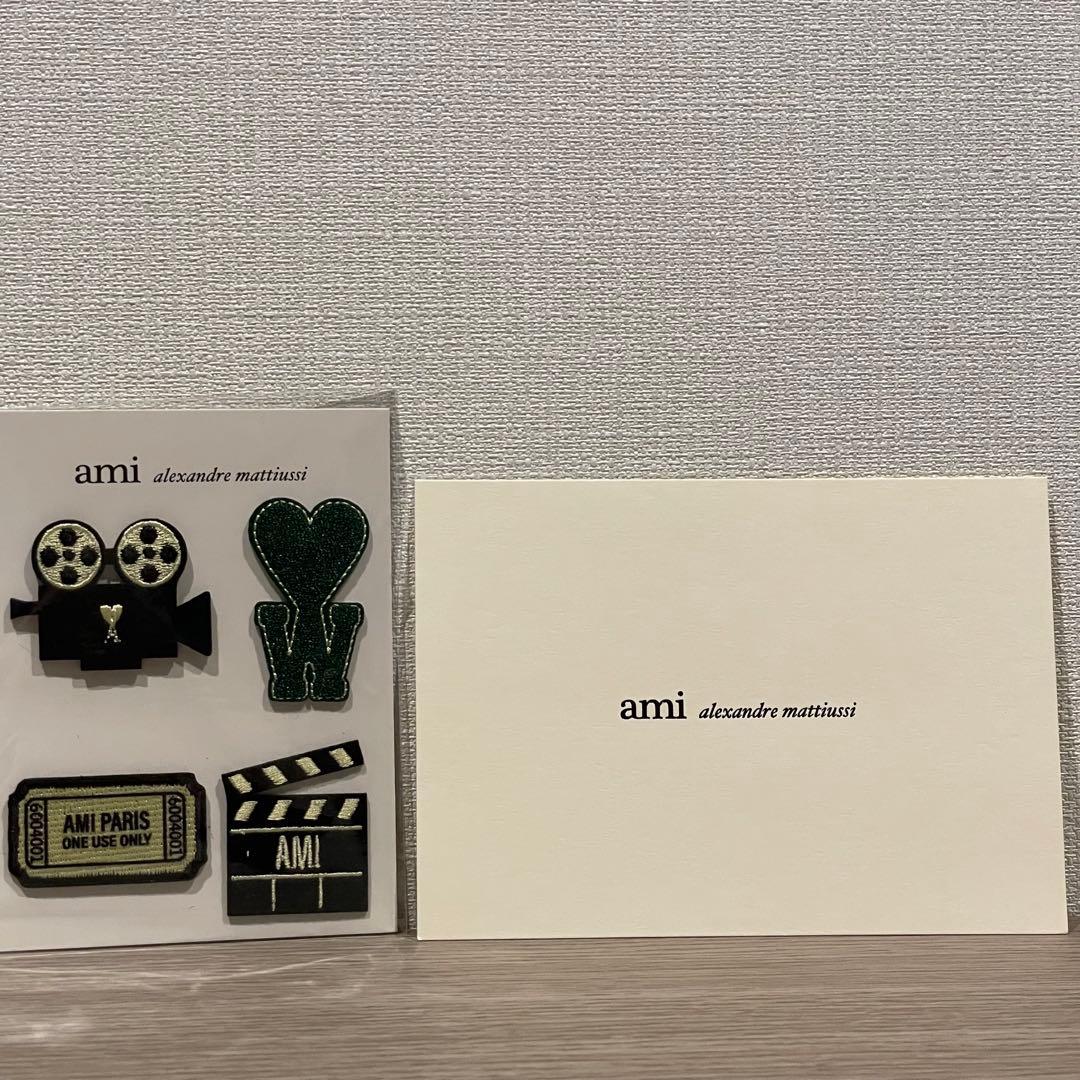 チェウシク×AMI 韓国限定　カスタム　テディベア　キーリング　ワッペン付き