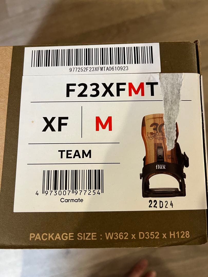 flux XF Mサイズ スノーボードビンディング