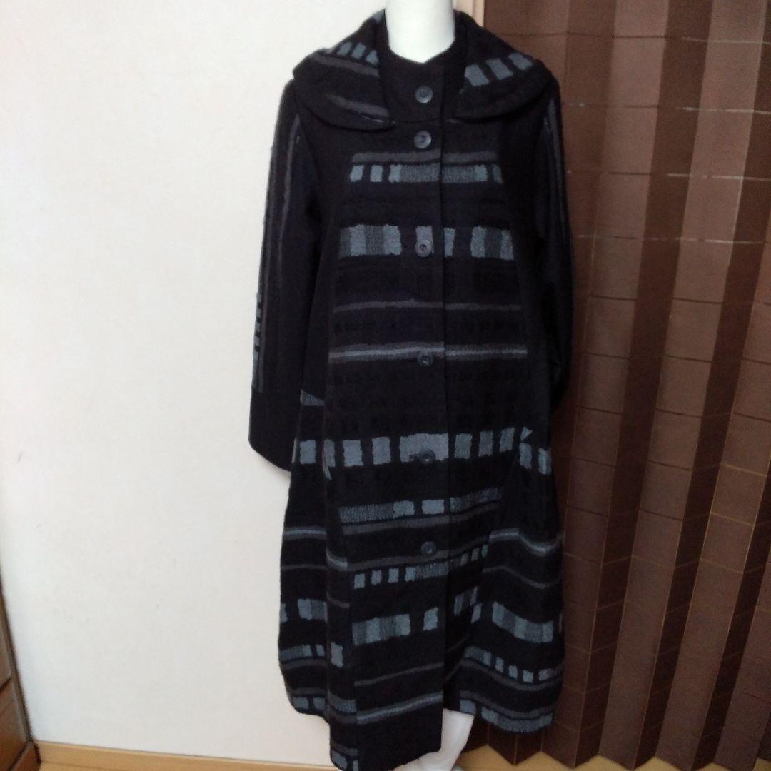 ジェニーギャルソン コクーンコート(黒系)