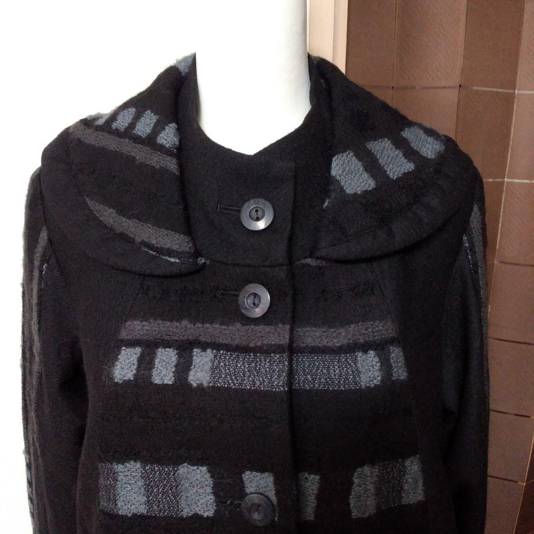 ジェニーギャルソン コクーンコート(黒系)