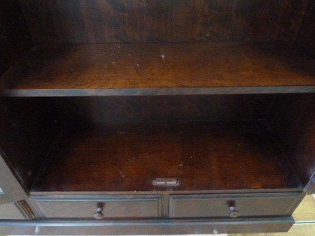 和光 北斗民芸 本棚 W1495×D395×H1800mm 書棚 飾り棚 収納