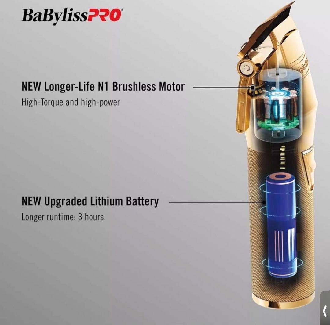 BaByliss PRO gold fx870NG バリカン　フェードカット