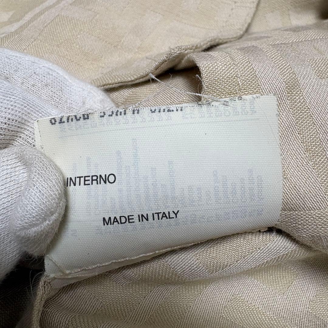 FENDI フェンディ ズッカ スプリングコート　薄手