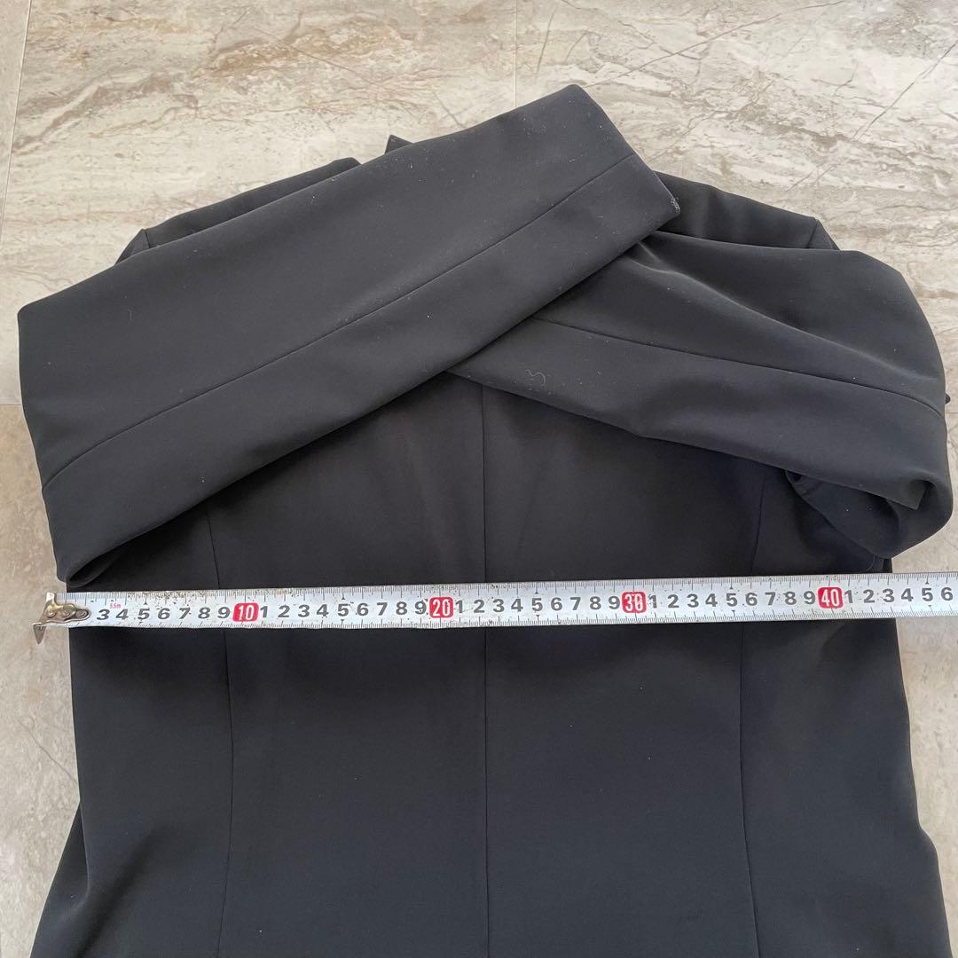 【美品】NATURAL BEAUTY BASIC ブラック ビジネススーツ M