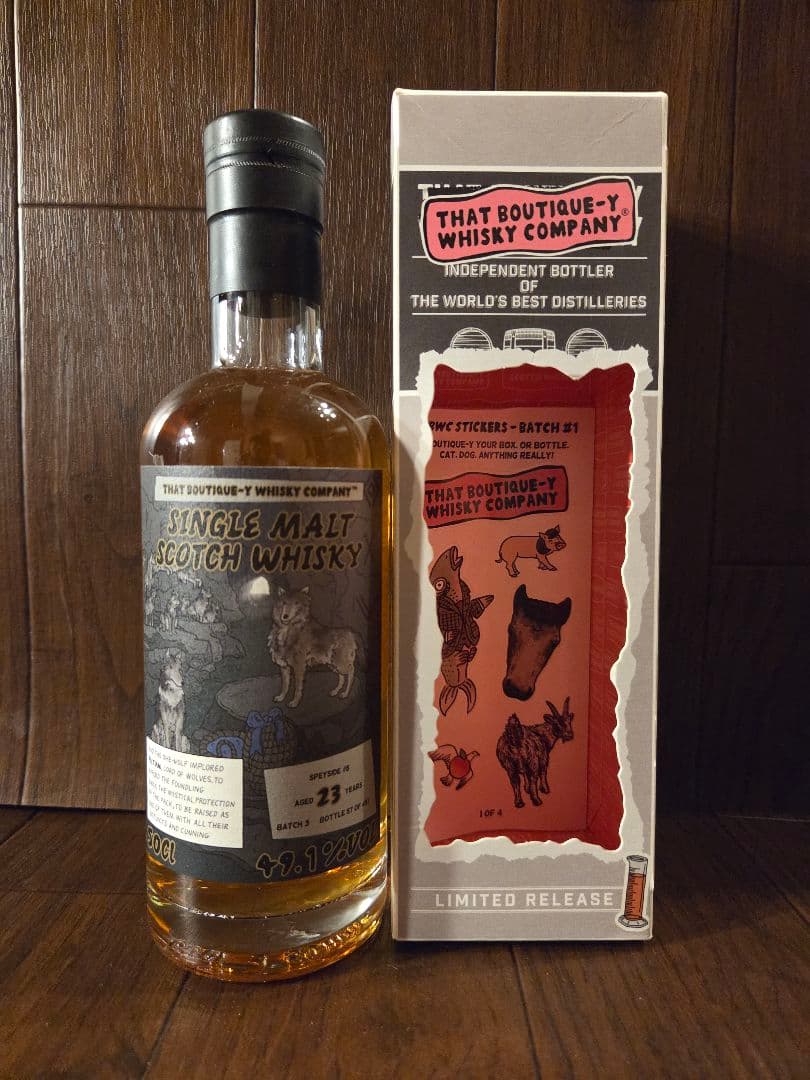 v*7 ブティックウイスキー スペイサイド #5 23年 マッカラン