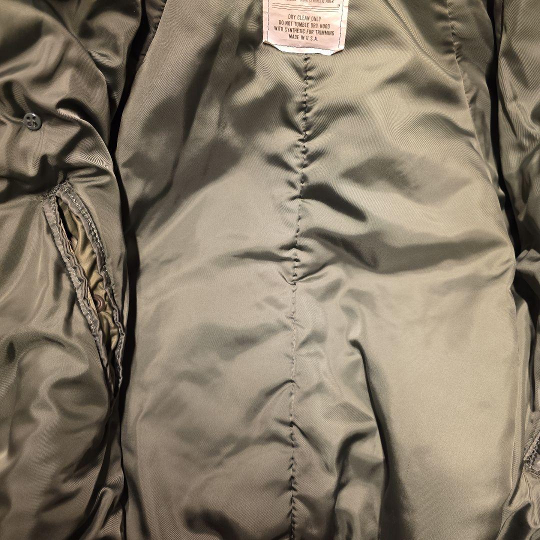 1980s　USA製　ALPHA INDUSTRIES N-2B Mヴィンテージ