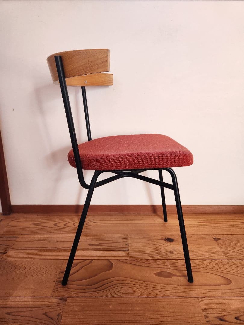 IDEE 赤ツイード ダイニングチェア FERRET CHAIR フェレ チェア