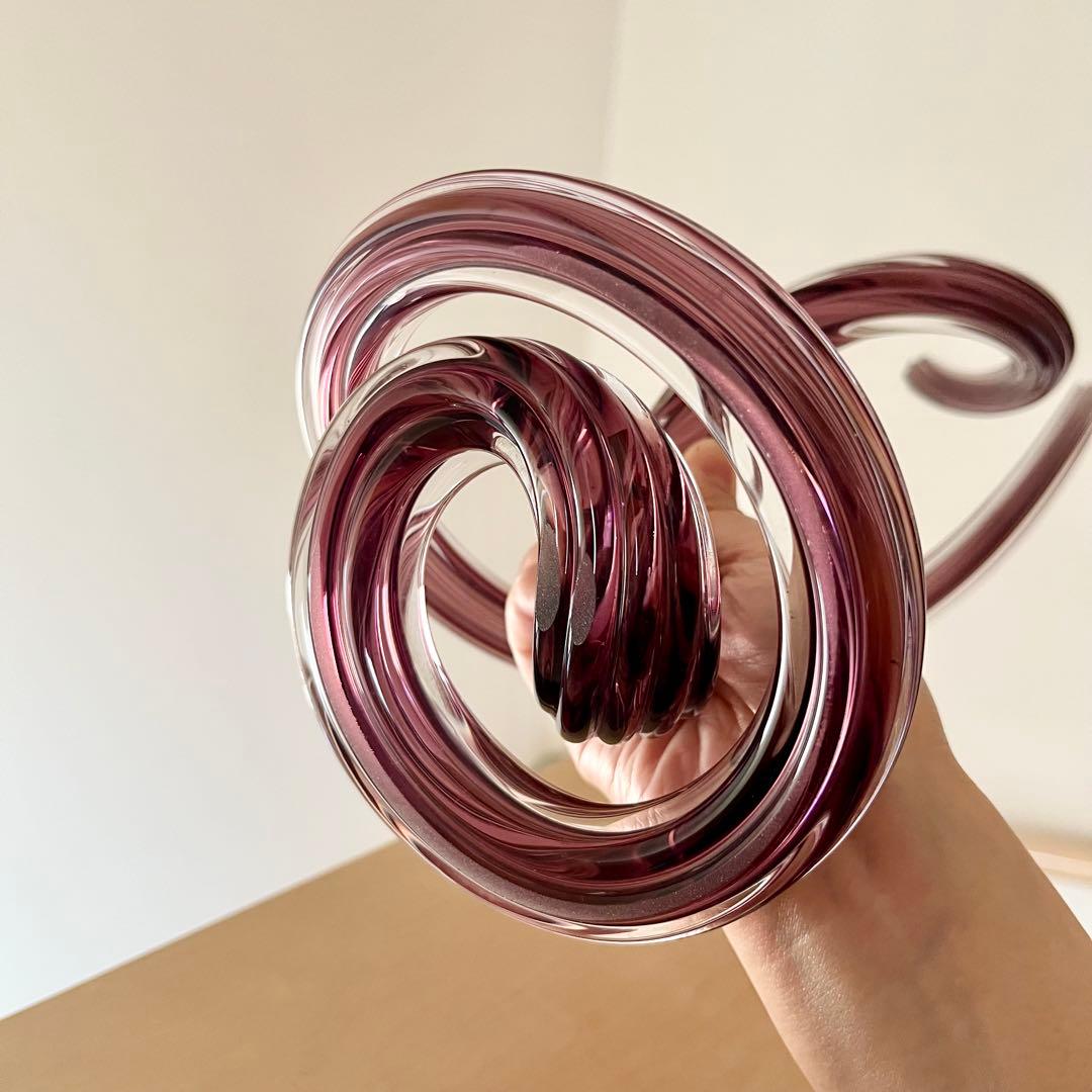 ガラス製　花瓶　花器　フラワーベース