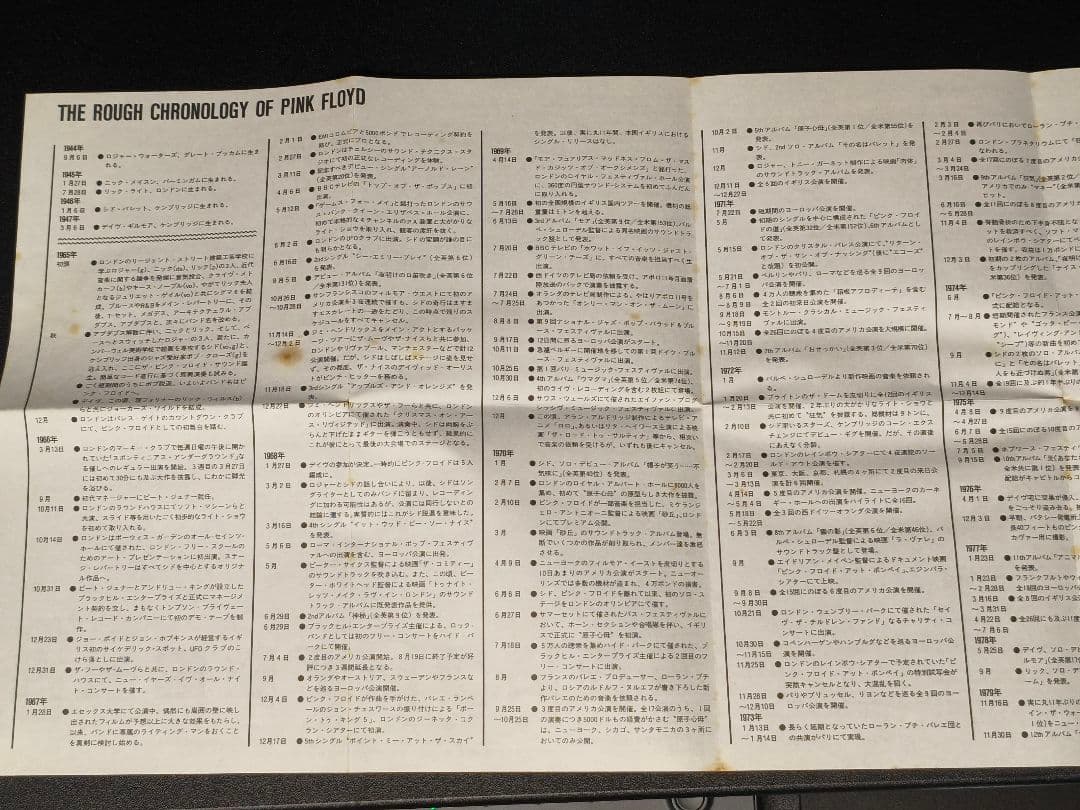 PINK FLOYD 神秘 国内初盤旧規格帯付きCD CP32-5272