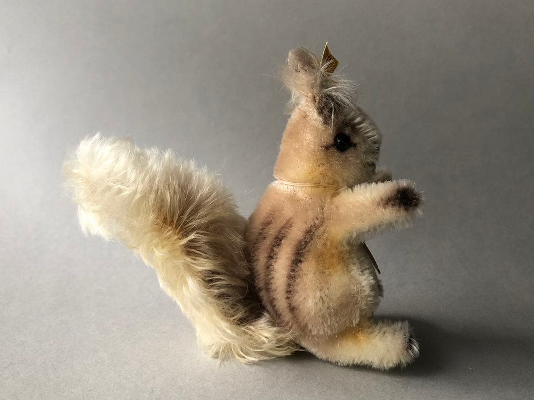 Steiff 　リスのPossy　グレー