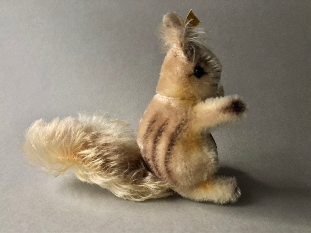 Steiff 　リスのPossy　グレー