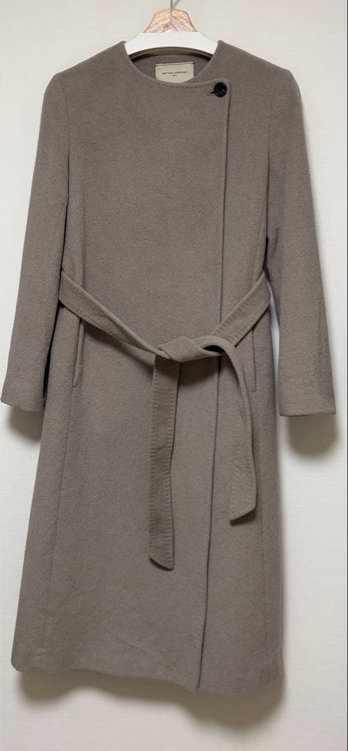 UNITED ARROWS アンゴラ　ロングコート