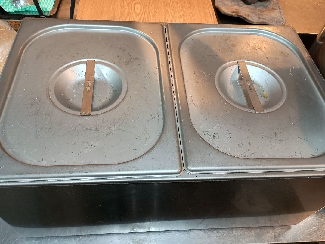 ＥＢＭ　フードウォーマー 100V ステンレス製　湯煎式