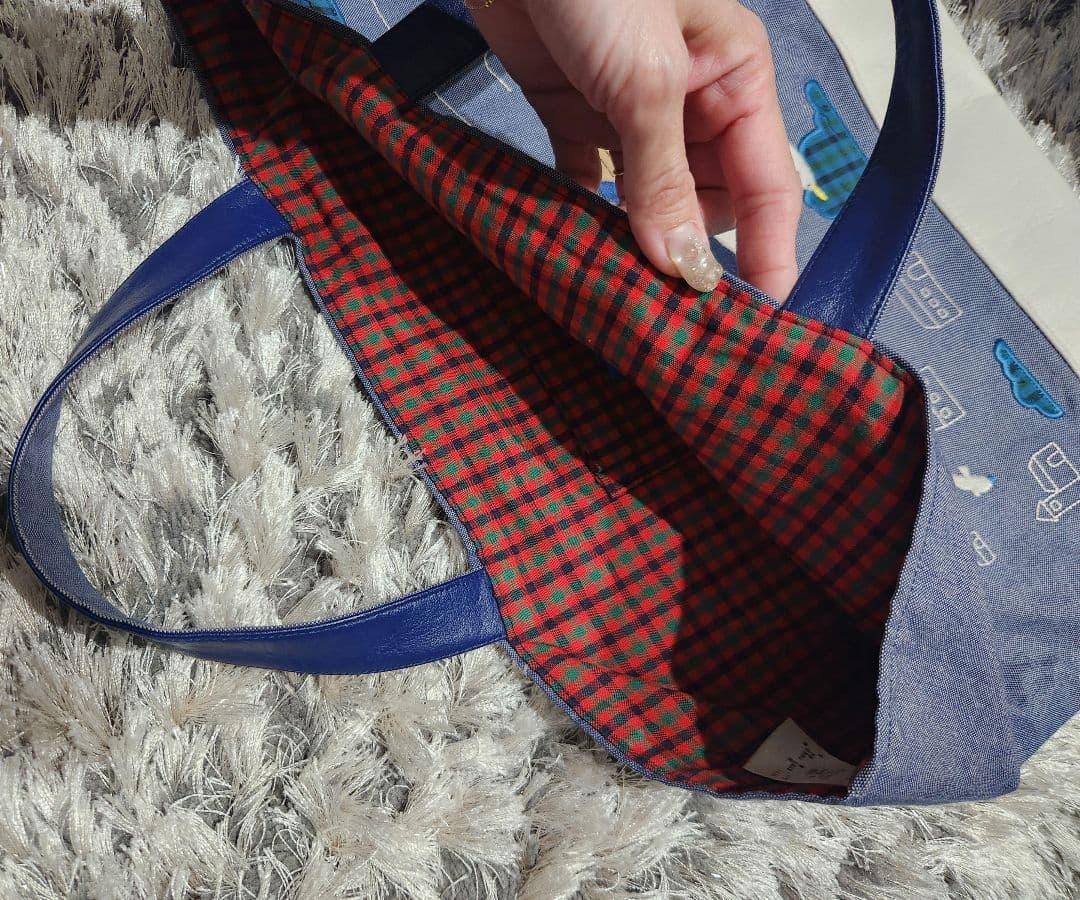 Familiar　ファミリア　レッスンバック　デニムバック　魔女の宅急便　ジブリ