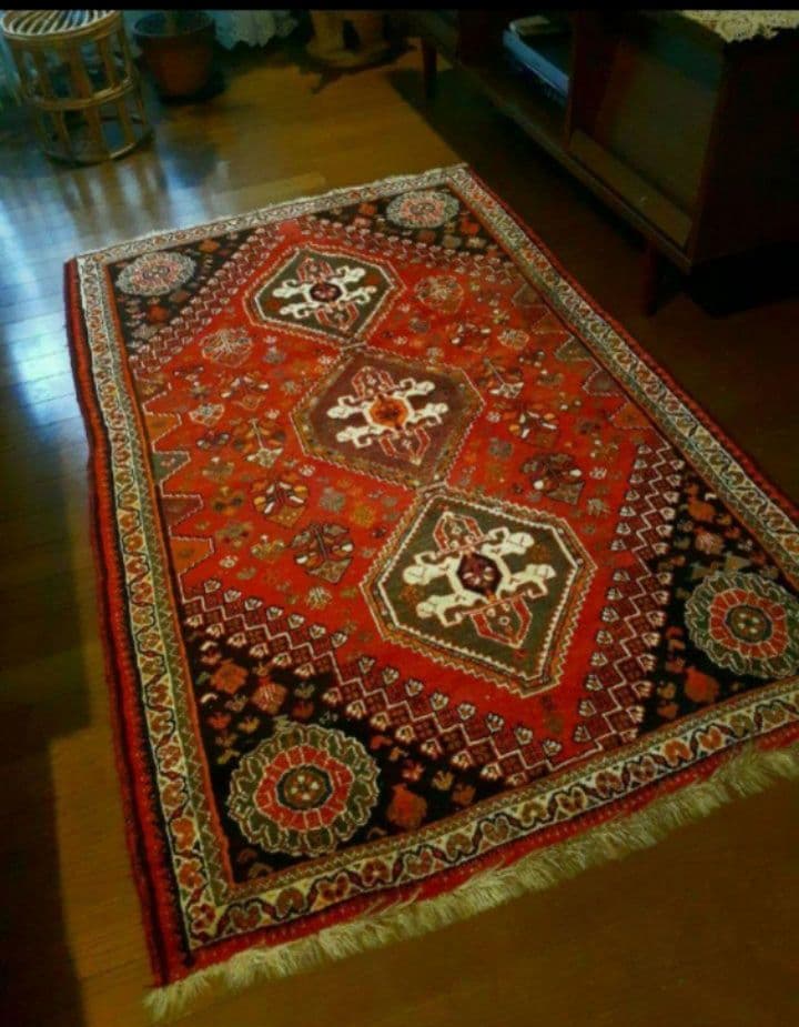 ペルシャ絨毯　165×105cm　キリム　ラグ