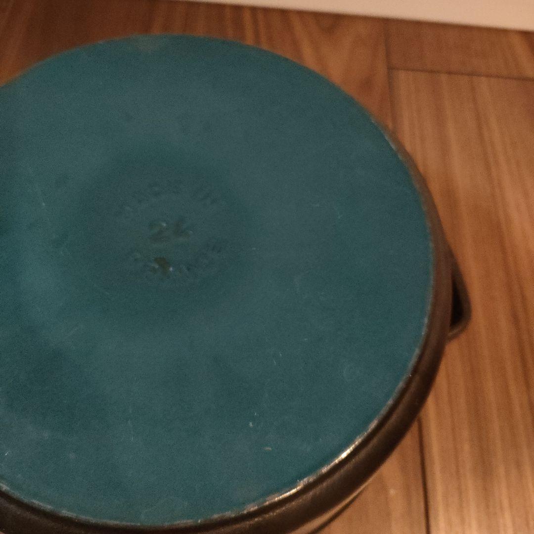 STAUB Staub ストウブ ココットラウンド 24センチ黒 約24cm