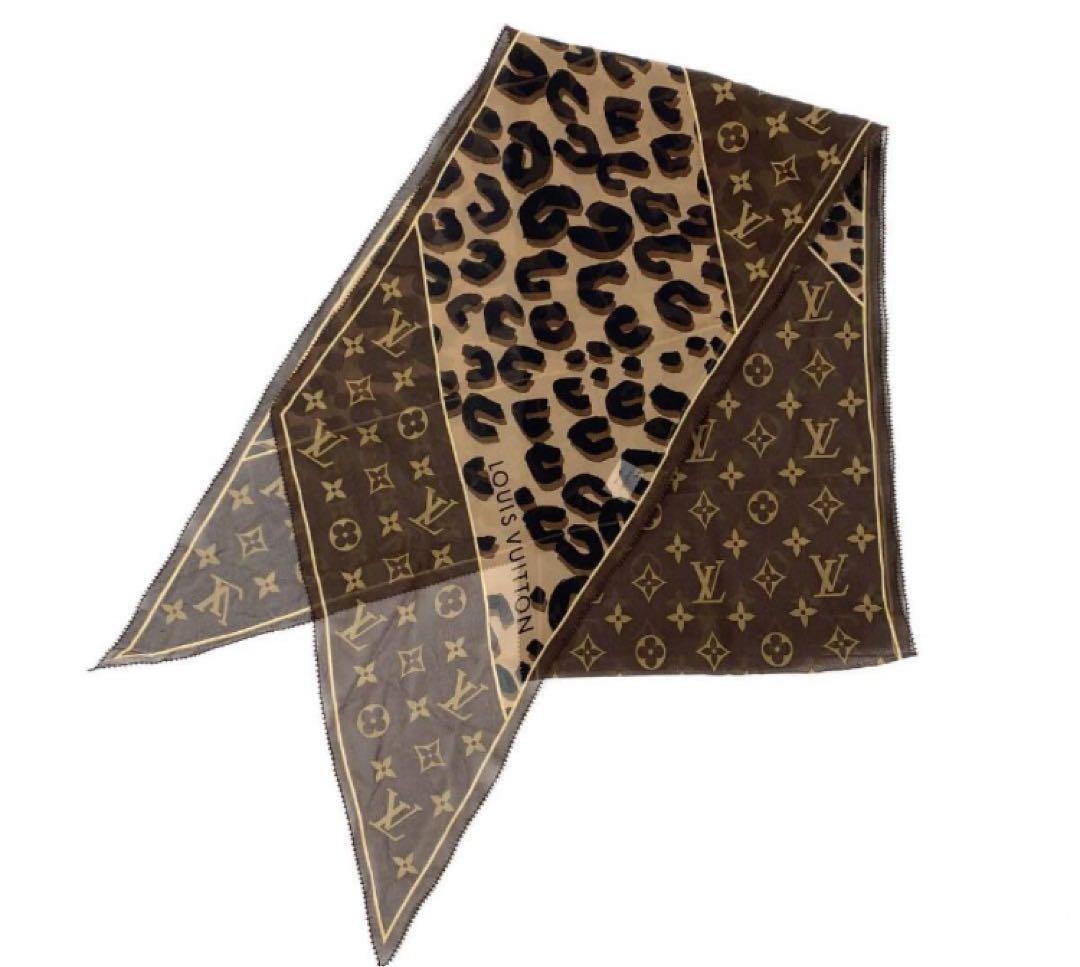 専用 LOUIS VUITTON/エシャルプ・ モノグラム・ シルク スカーフ