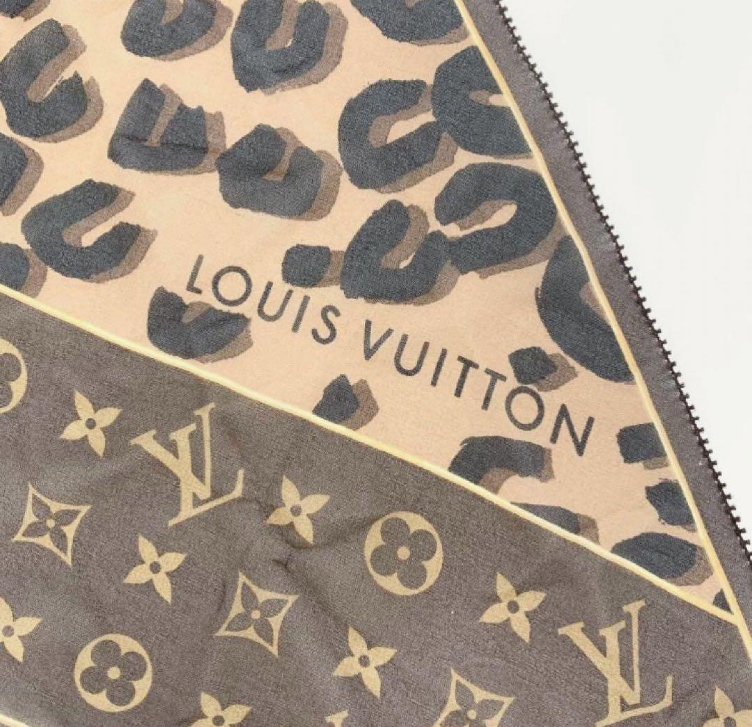 専用 LOUIS VUITTON/エシャルプ・ モノグラム・ シルク スカーフ