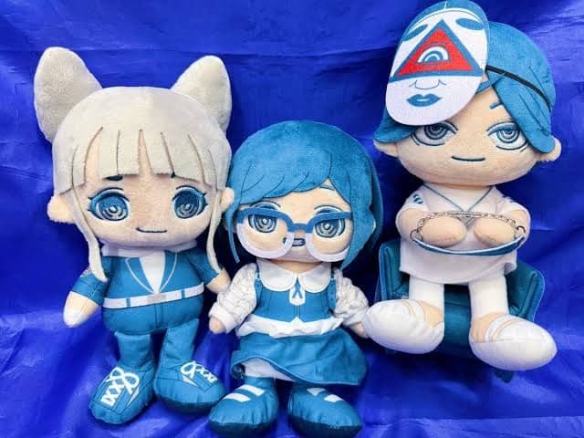 トシカイぬいぐるみ3体/ポストカード3種類/キーホルダーのまとめセット