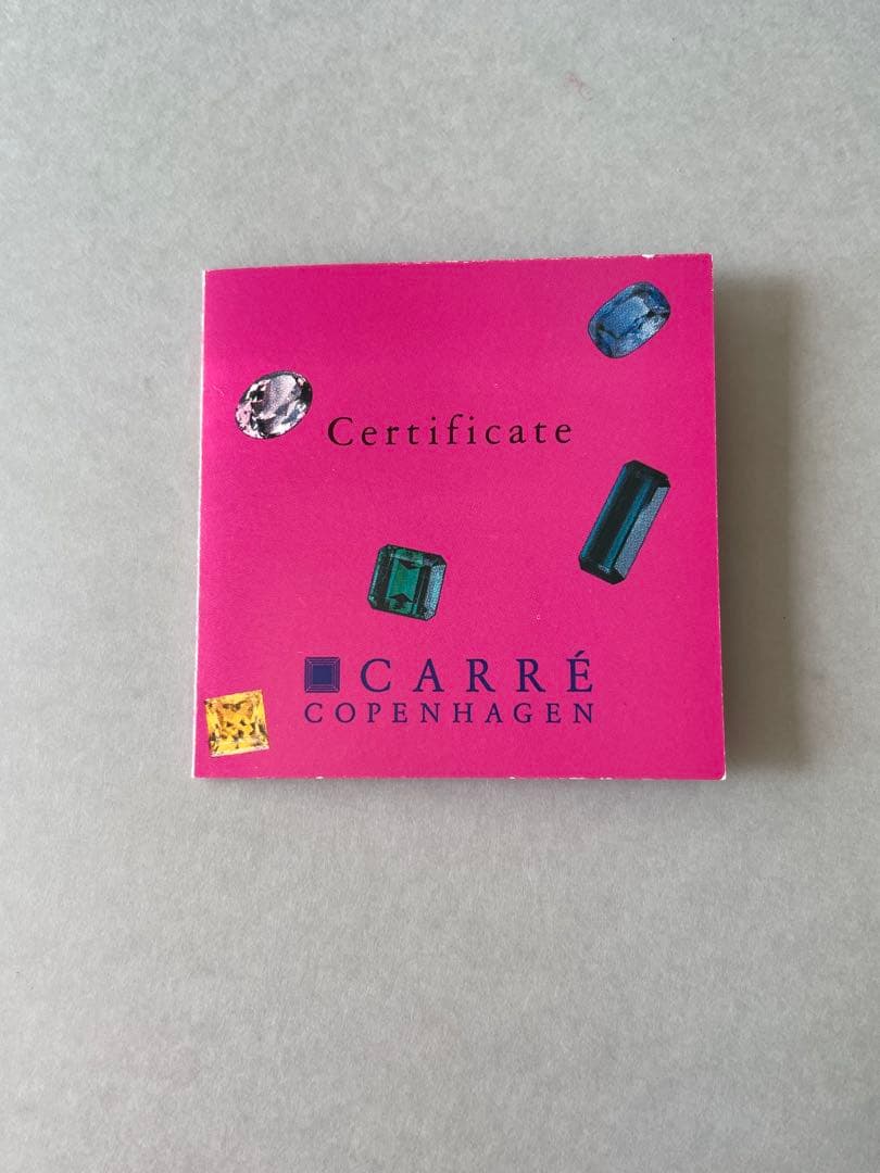 カレコペンハーゲン　天然石付きシルバーリング