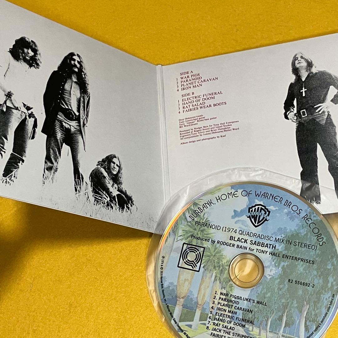ブラック・サバス Paranoid Super Deluxe 4CD ボックス