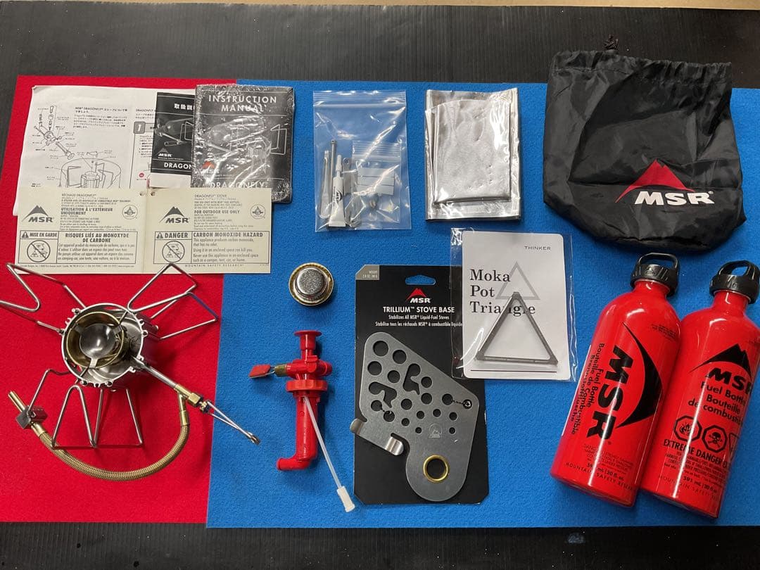 MSR現行型ドラゴンフライ動作良好美品サイレンサー付メンテナンス済付属品多数付き