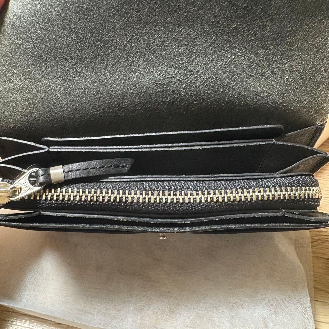 SLOW&CO 二つ折り財布　ブラック