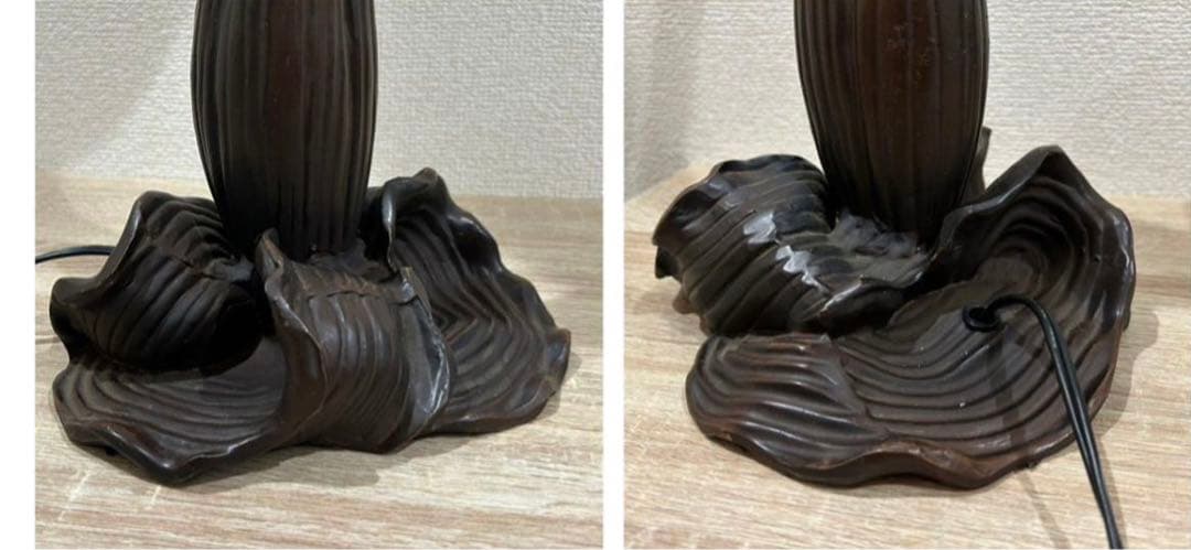 ステンドグラスランプ　アンティークランプ