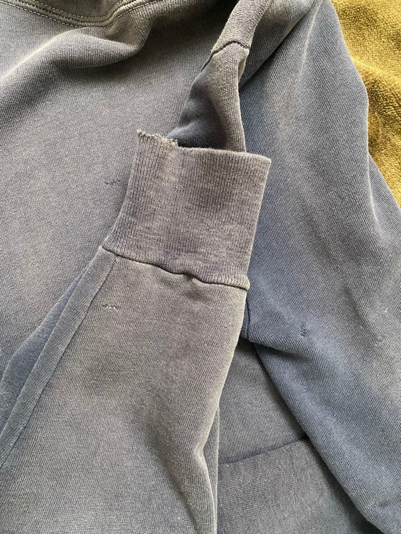 50s PILGRIM パーカー 茄子紺 サンフェード