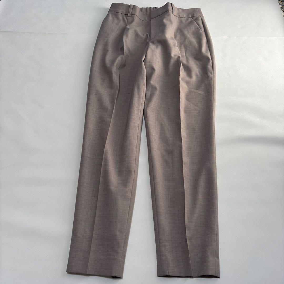 green label relaxing カチリラセットアップスーツ ノーカラー