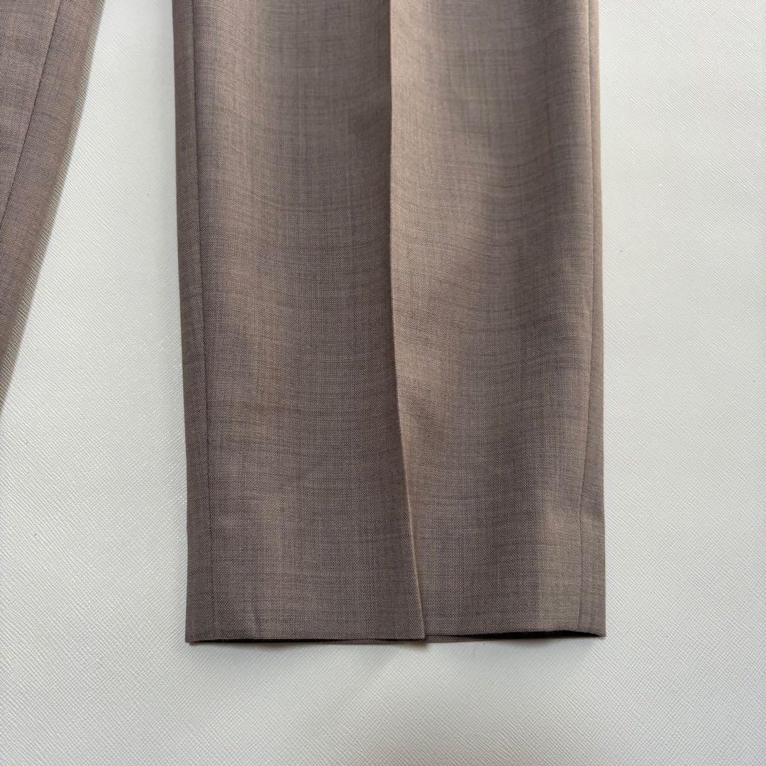 green label relaxing カチリラセットアップスーツ ノーカラー